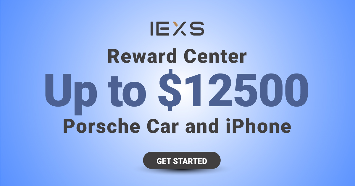 IEXS Trading Contest with Phorche car and iPhone New Rewards
