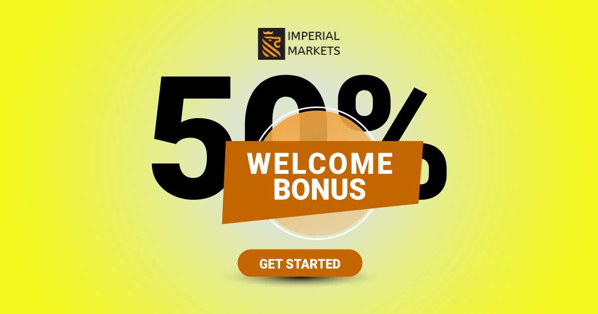 Forex 50% Welcome Deposit Bonus New by Imperial Markets