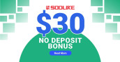 Free SOOLIKE $30 Trading Bonus No Deposit Needed