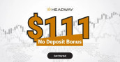 Claim Headway $111 no deposit forex free bonus
