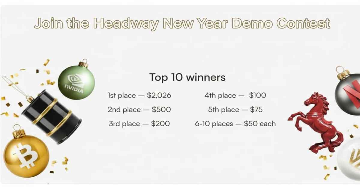 Sign up for the Headway New Year Demo Contest