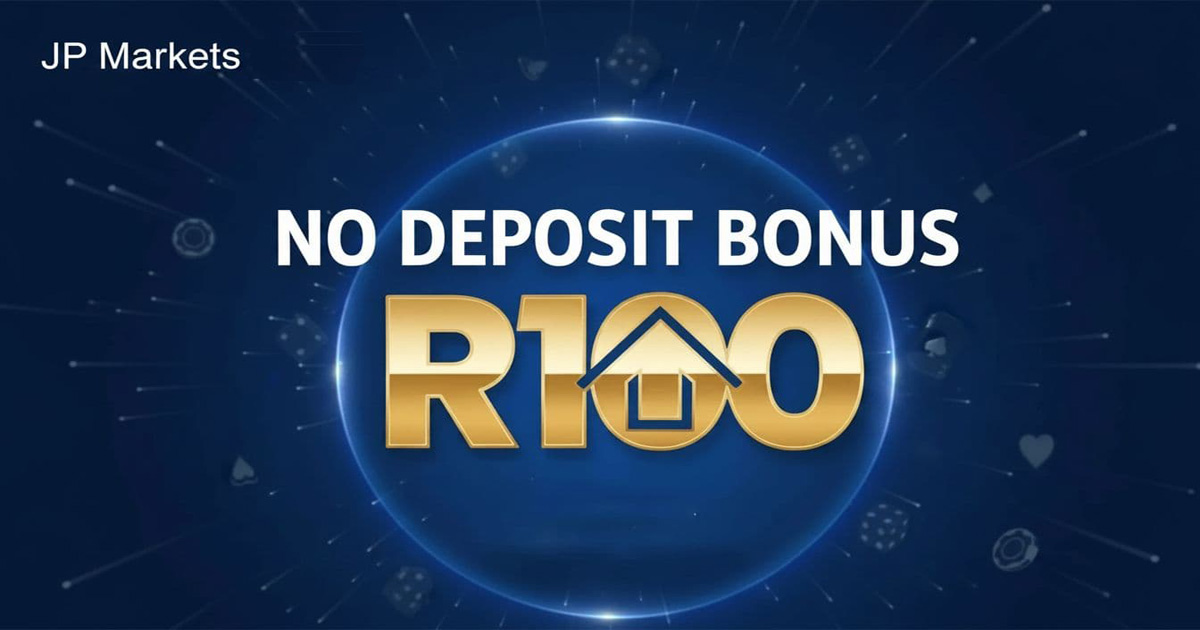 JP Markets R100 No Deposit Bonus, Free Credit