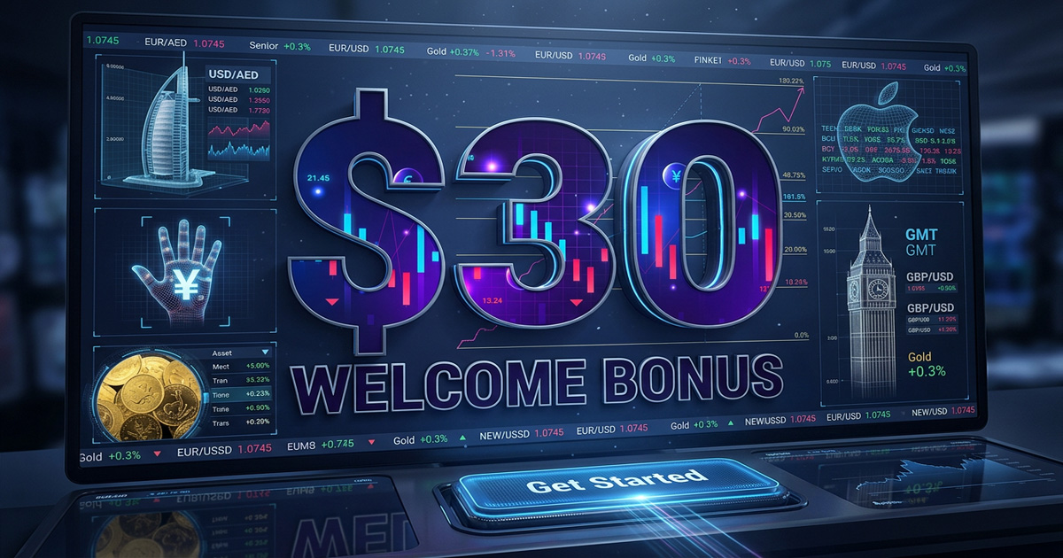 JustMarkets $30 Free Welcome Bonus How to Get It