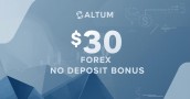 Altum Broker offers $30 No Deposit Forex Bonus